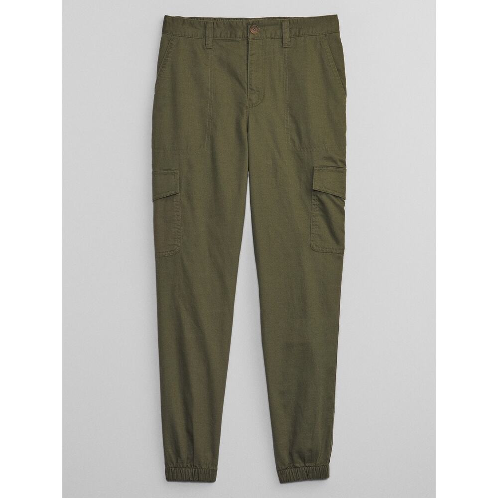 GAP Girlfriend Jogger Olive Green Cargo Pants Size 4